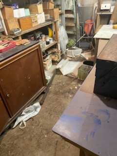 Débarras cave à La Colle-sur-Loup – cave avant intervention